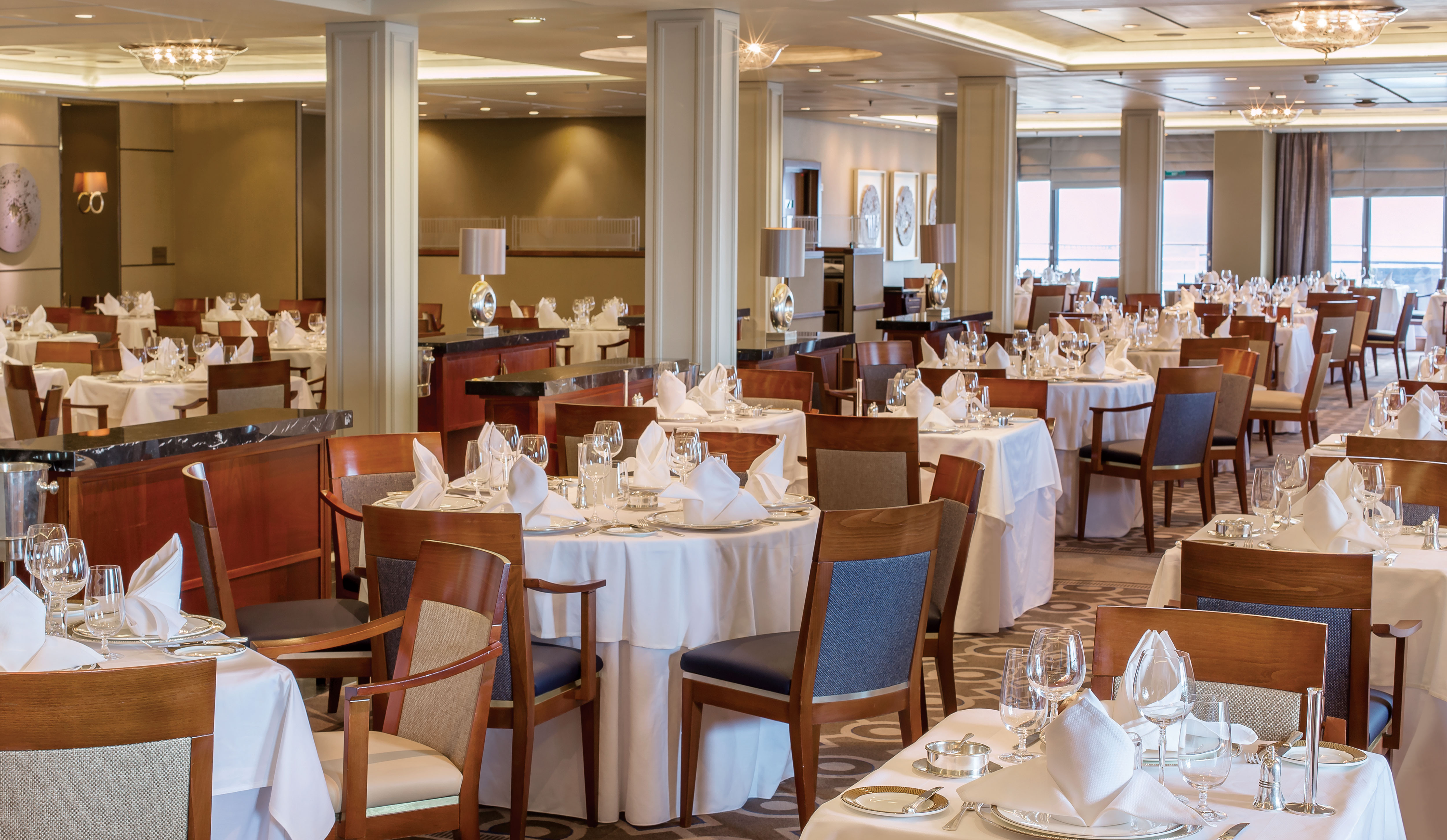 Princess Grill – specialrestaurangen för svitgäster.