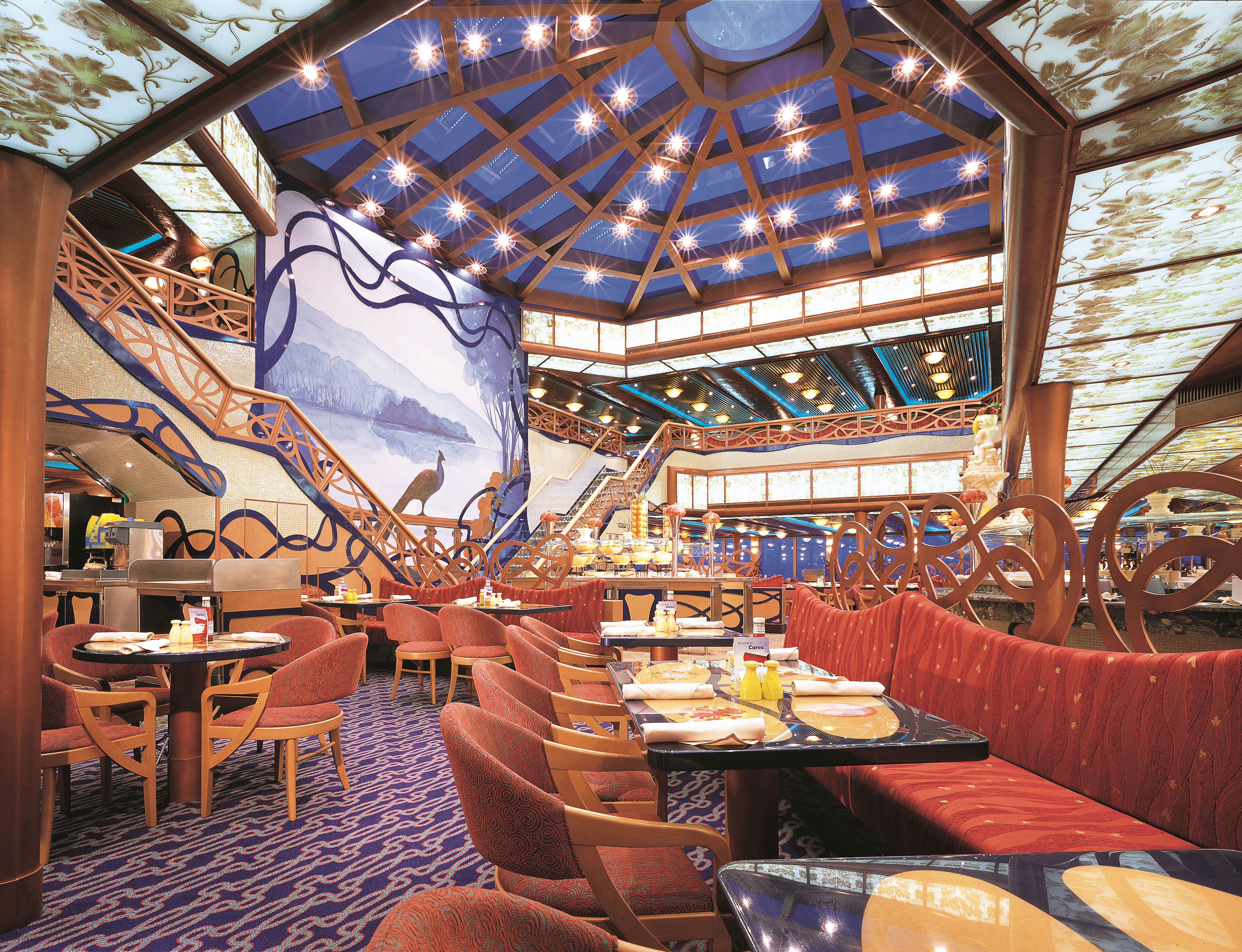 Plocka favoriträtter i buffetrestaurangen