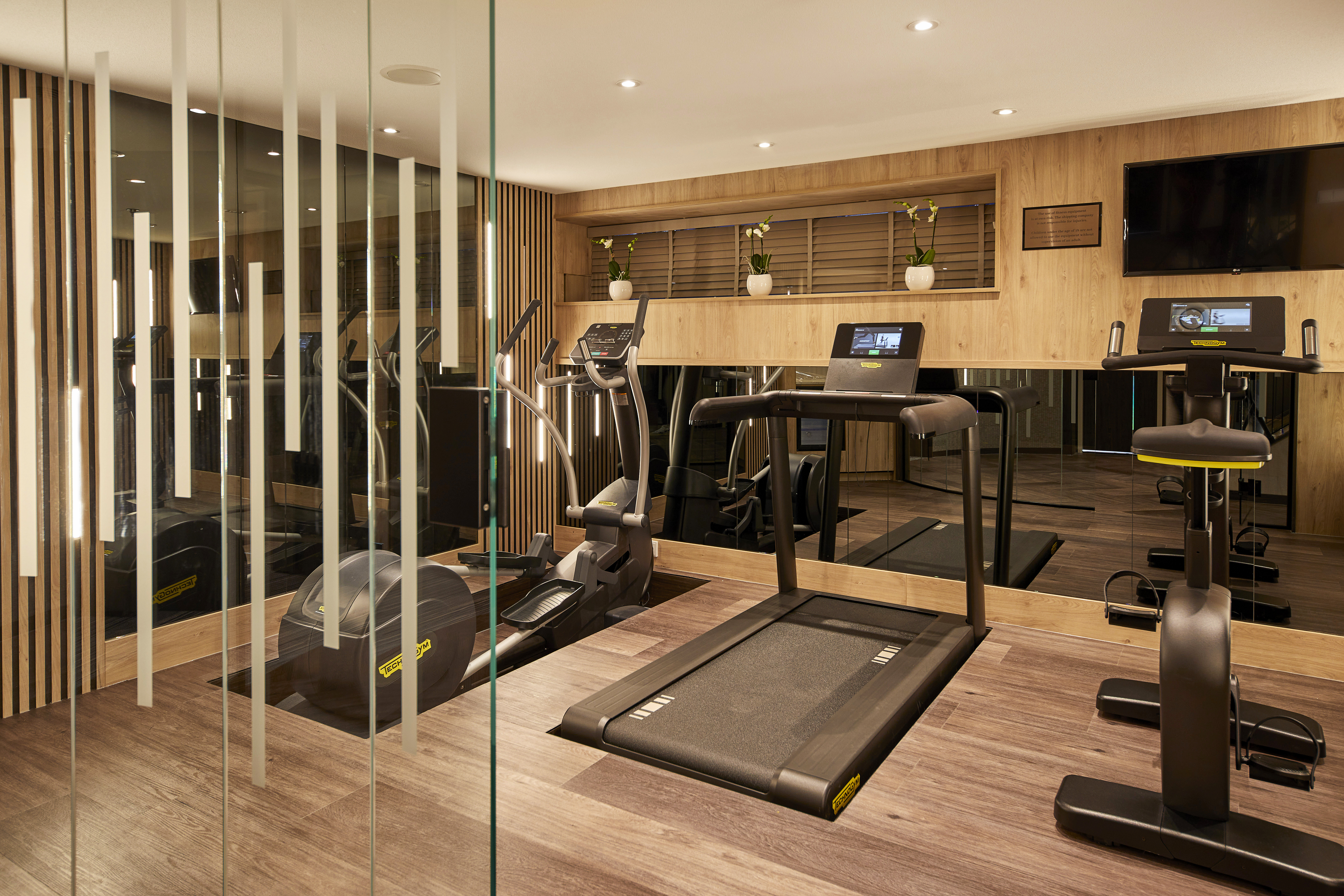 Träna på gymmet