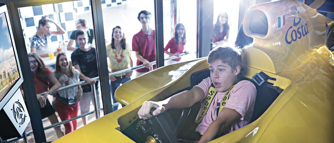 Adrenalinframkallande Formel 1-simulator