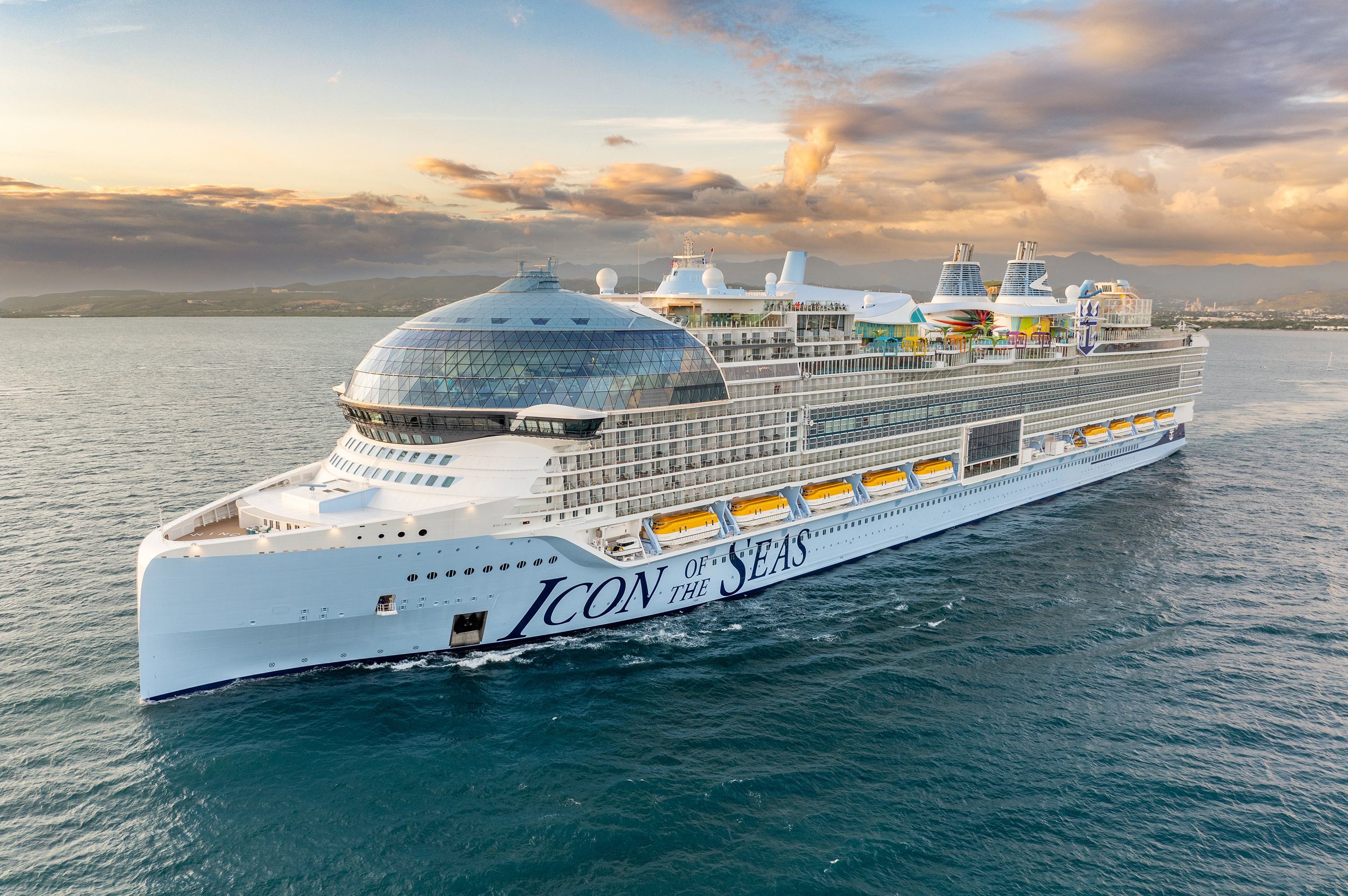 Icon of the Seas är det första Icon Class-fartyget, vilket innebär att fartyget kommer att få en ny design, storlek och utseende