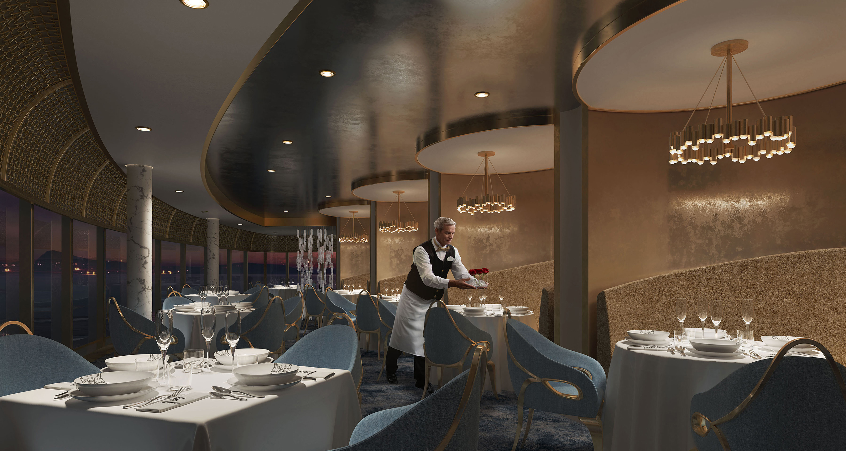 Restaurang Enchante med meny från kock Arnaud Lallement