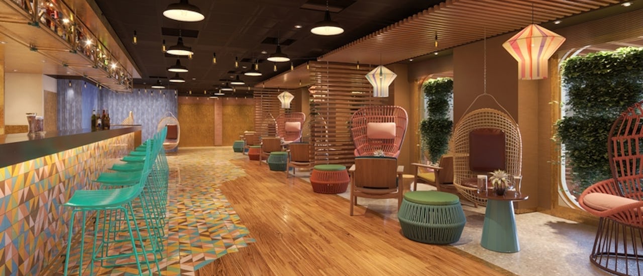 Avslappnad atmosfär med live musik på "The Local Bar & Grill"