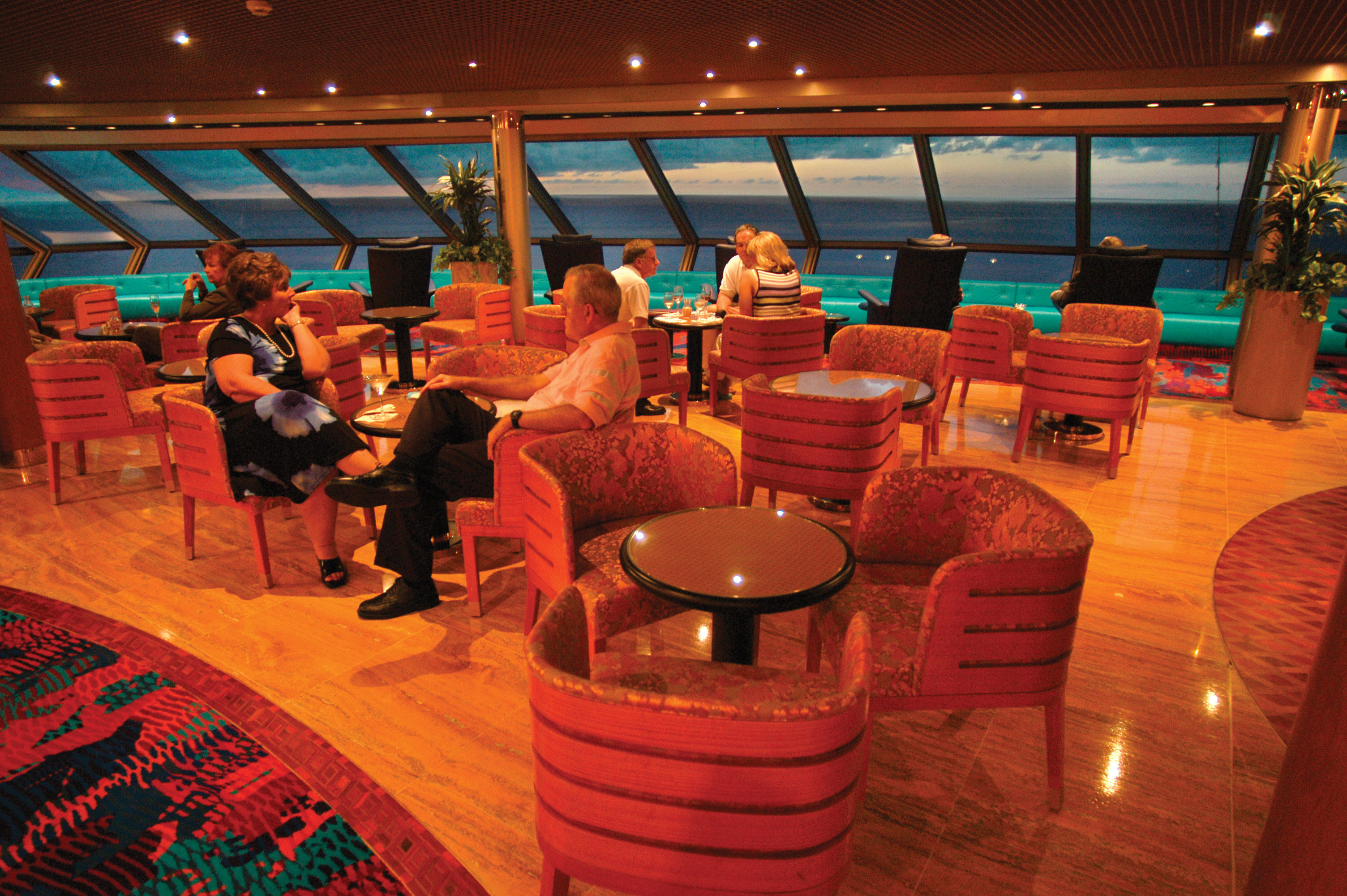 Utsiktsloungen "Crow's Nest"