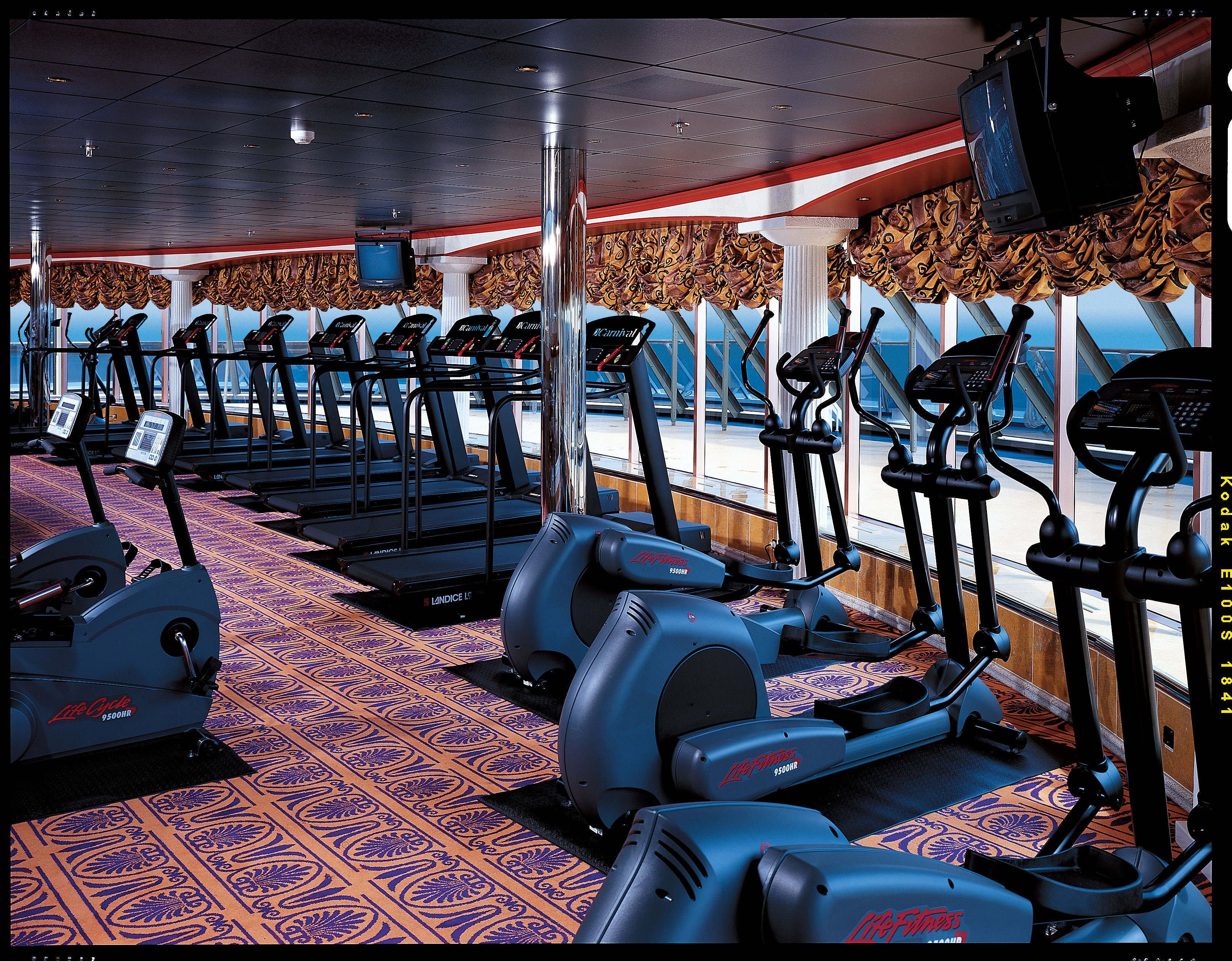 Motionera med havsutsikt