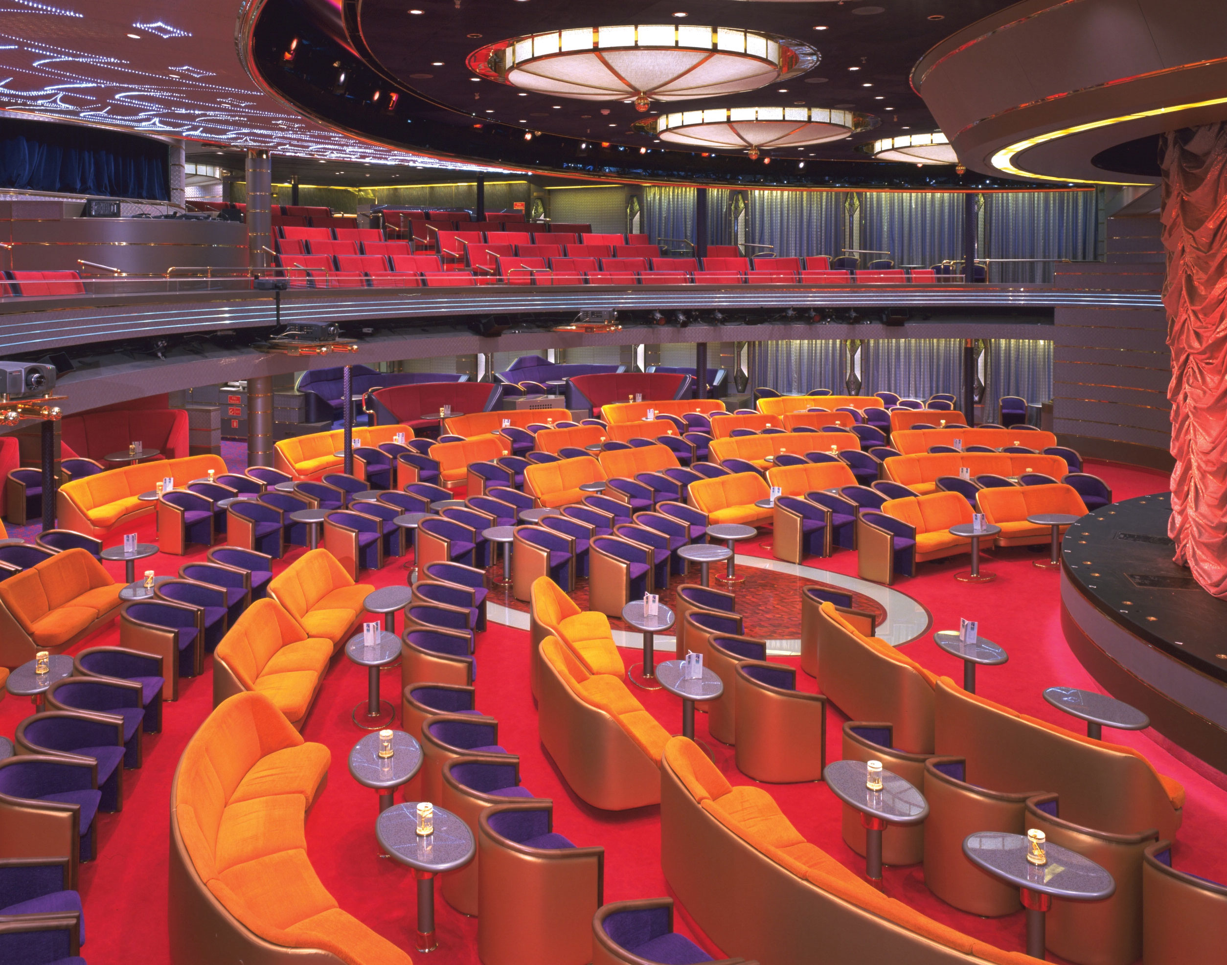 Teatern i väntan på en Las Vegas-inspirerad show