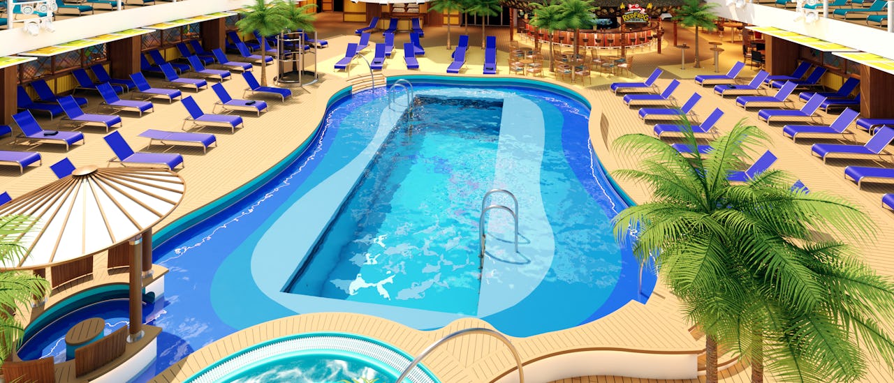 Välkommen till pooldäcket