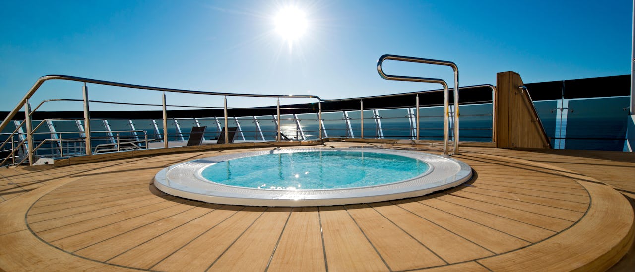 En av 14 bubbelpooler