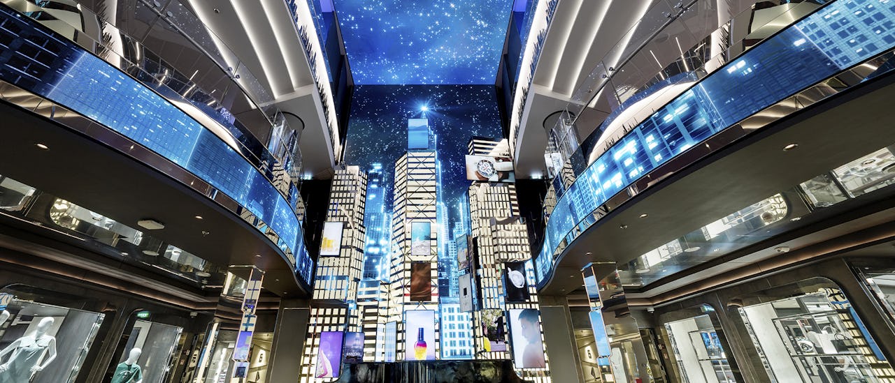 Atrrium - Hjärtat på fartyget