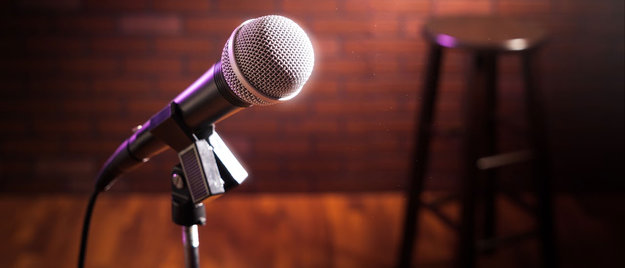 På The Punchliner Comedy Club tävlar orädda komiker för att underhålla sin publik på bästa sätt.