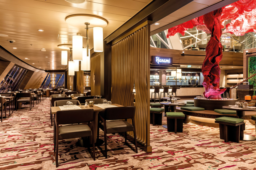 Upplev förstklassig gastronomi och professionell service på specialrestaurangen Hanami – By Tim Raue