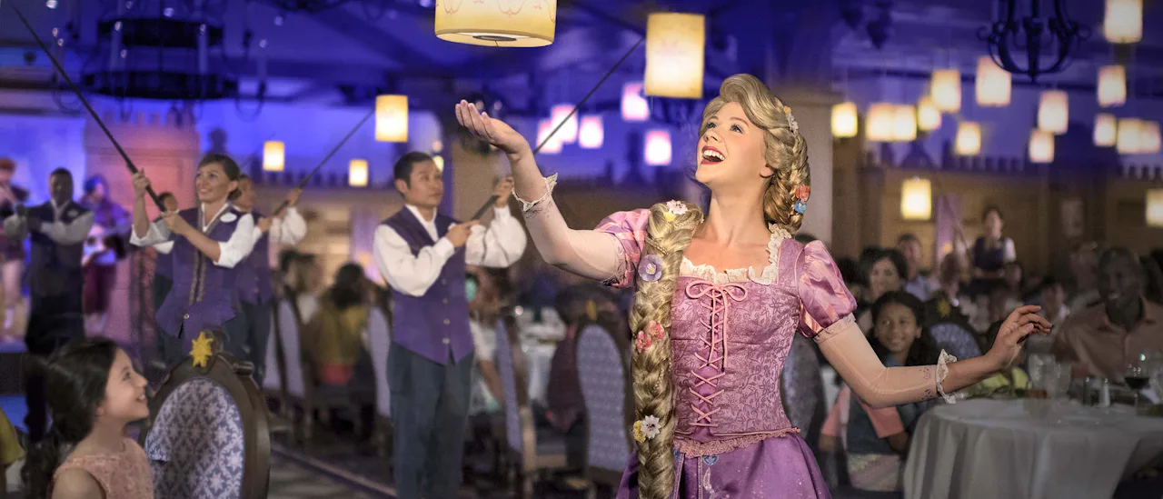 Rapunzel's Royal Table, en restaurang inspirerad av Disneys film Tangled!