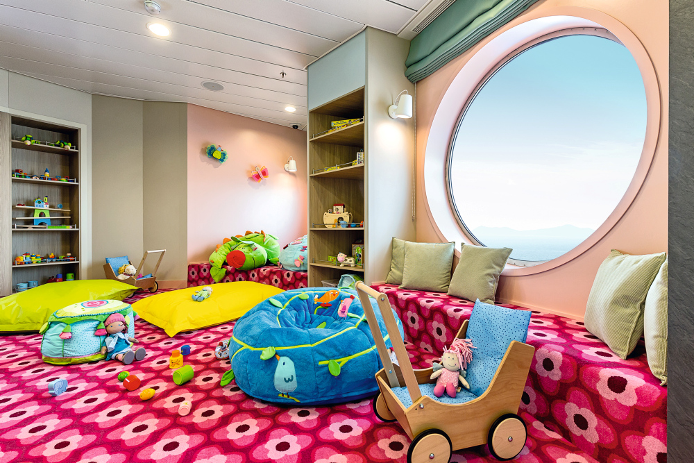 Baby-rummet erbjuder en speciell plats för vuxna och de mindre gästerna att vara tillsammans