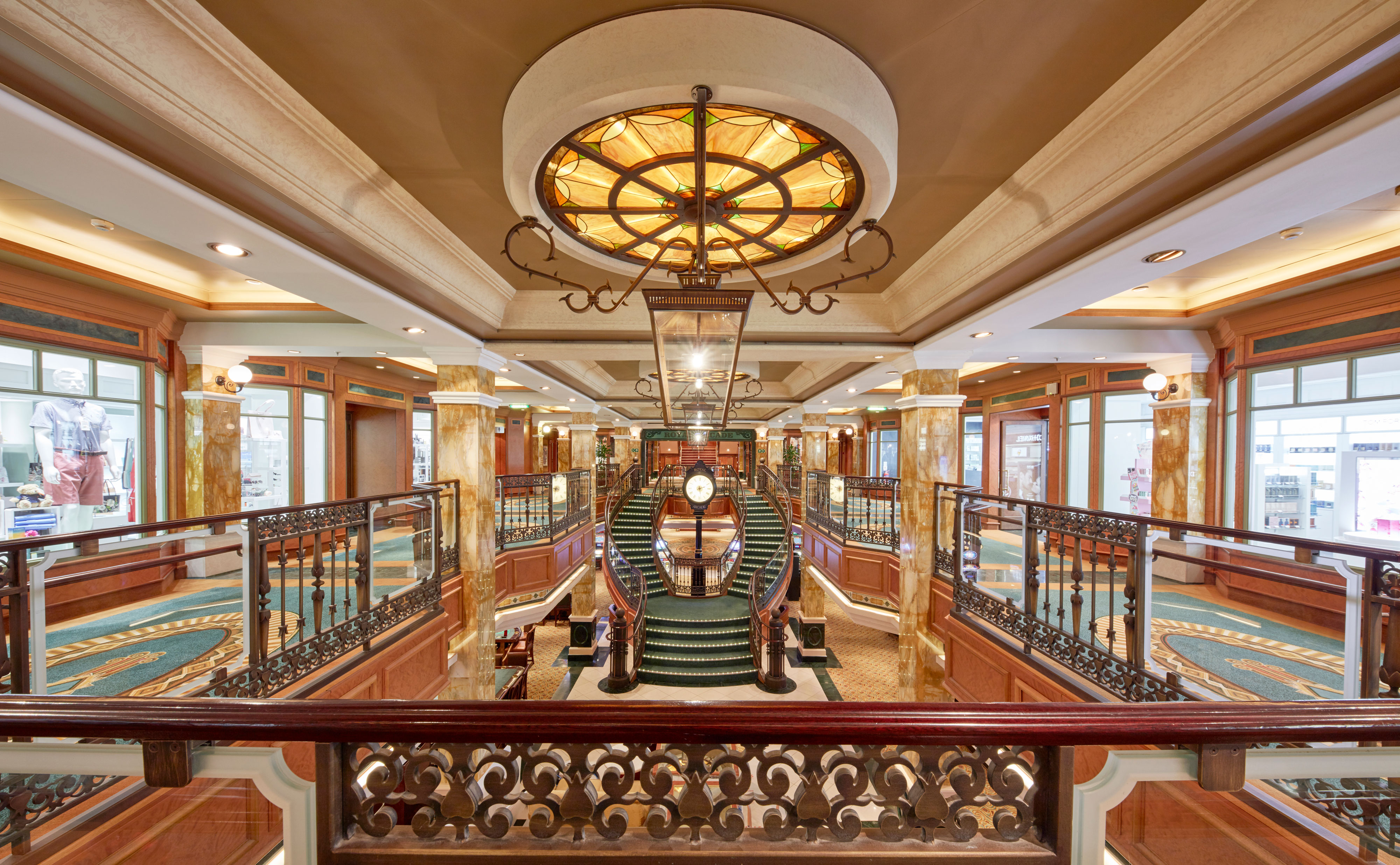 Butikerna på Royal Arcade