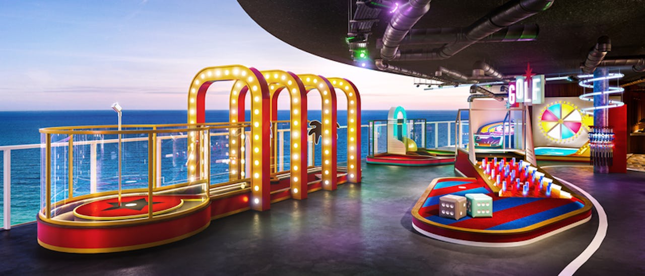 Utmana dina vänner på minigolf