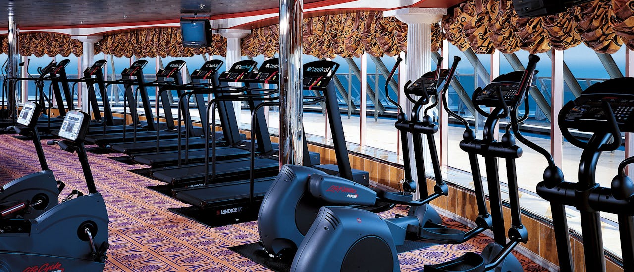 Träna med havsutsikt