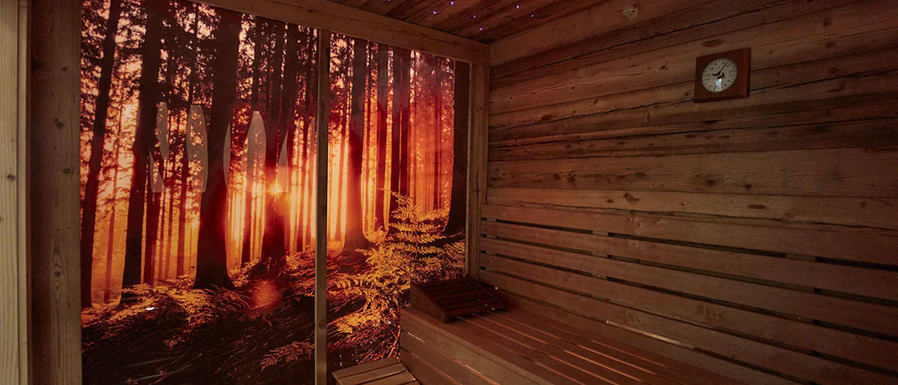 Örtbastu i Ocean spa