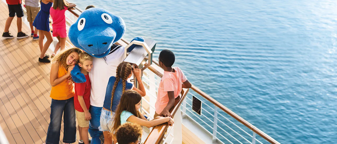 Costa Cruises erbjuder ofta bra barnpriser. Upplevelserika barn- och ungdomsklubbar!