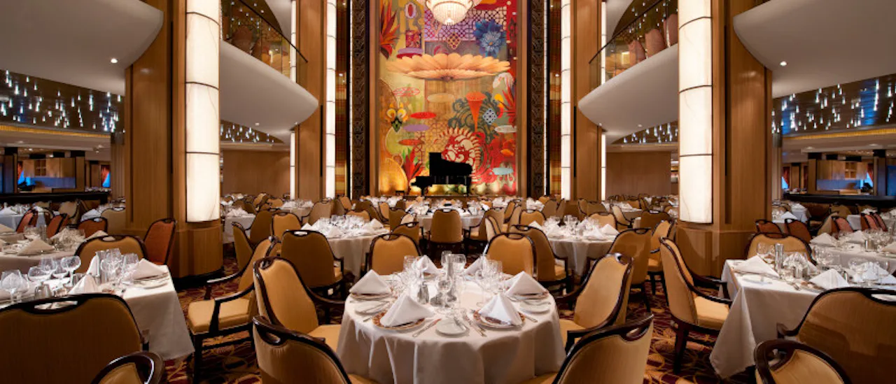 Adagio, the main dining room är huvudrestaurangen