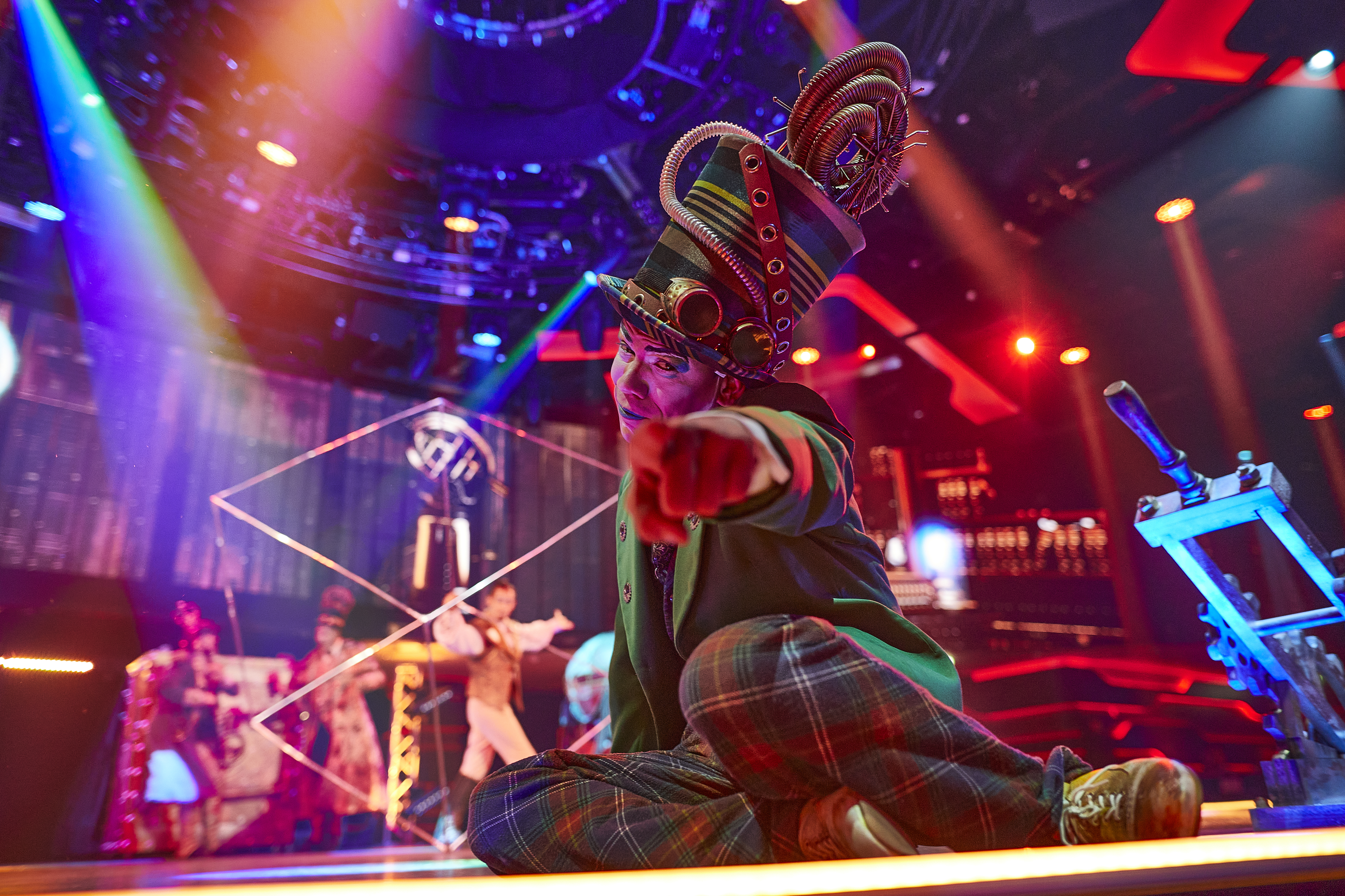 Carousel Productions at sea