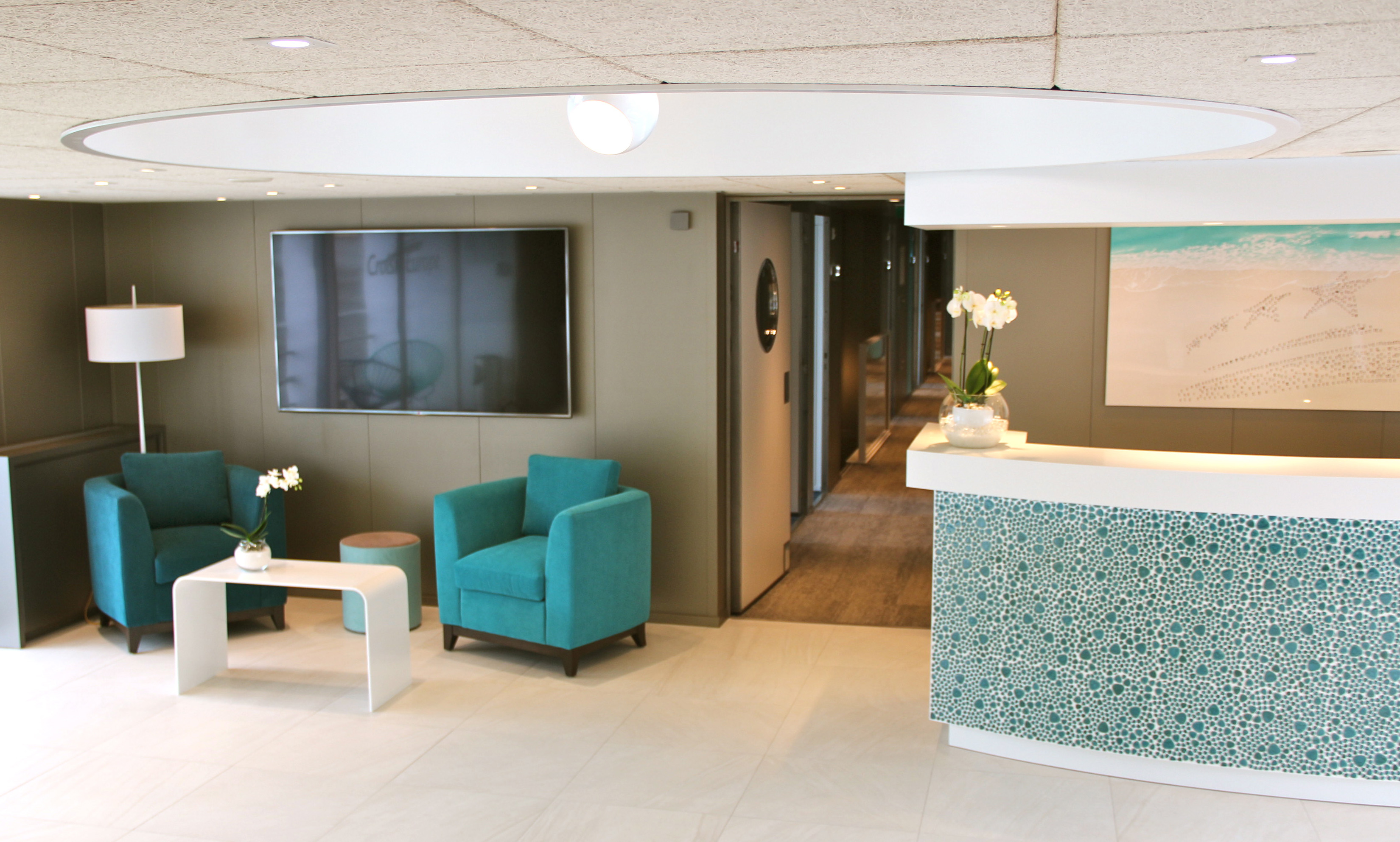 Receptionen är en perfekt plats att träffa vänner innan utflykter eller för att fråga personalen om all information du kan behöva under din resa