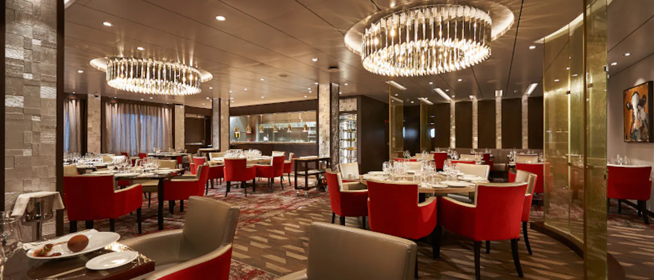 Fahrenheit 555 serves up haute cuisine in a setting that rivals the finest steakhouses on land