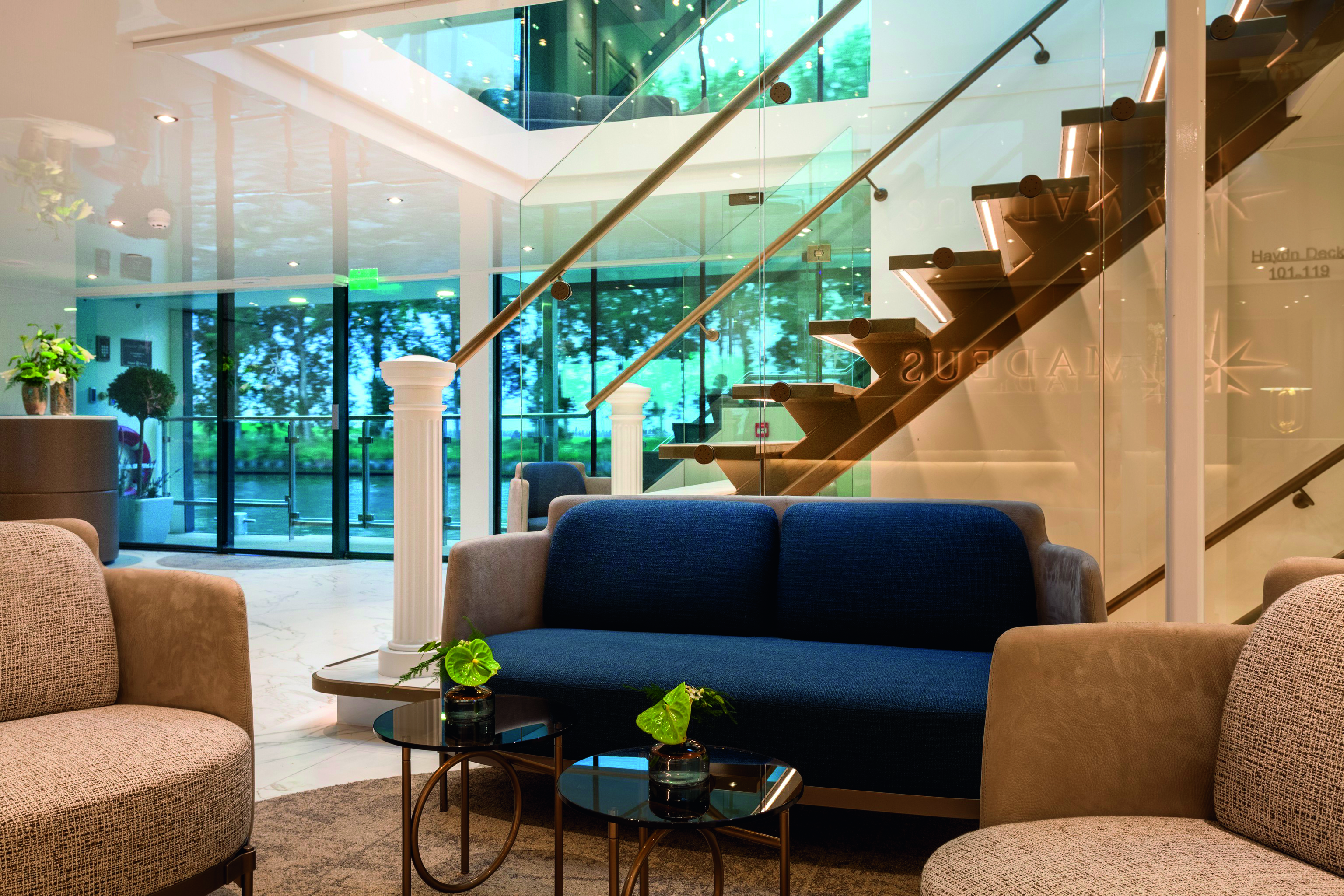 The lobby
