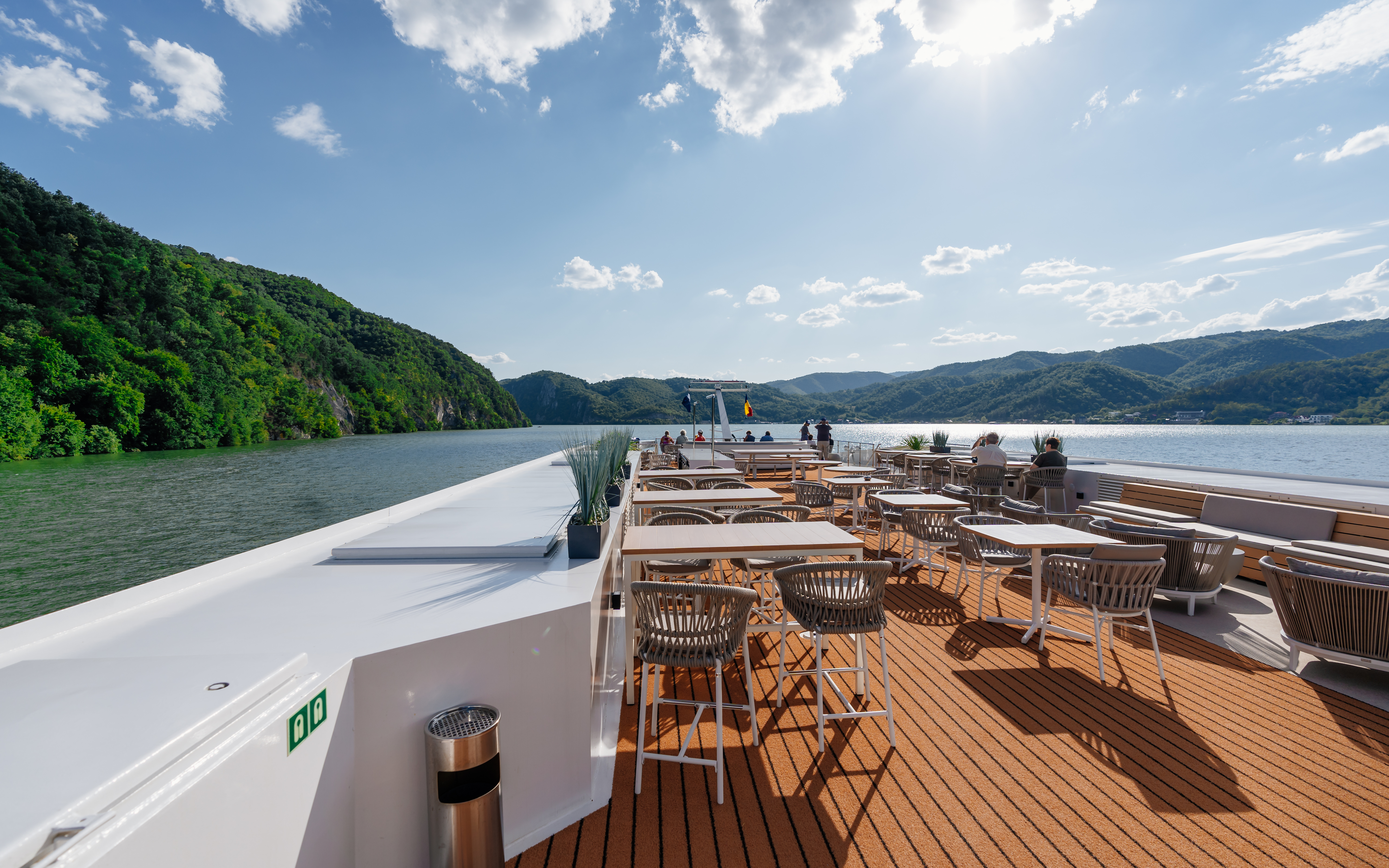 The sun deck