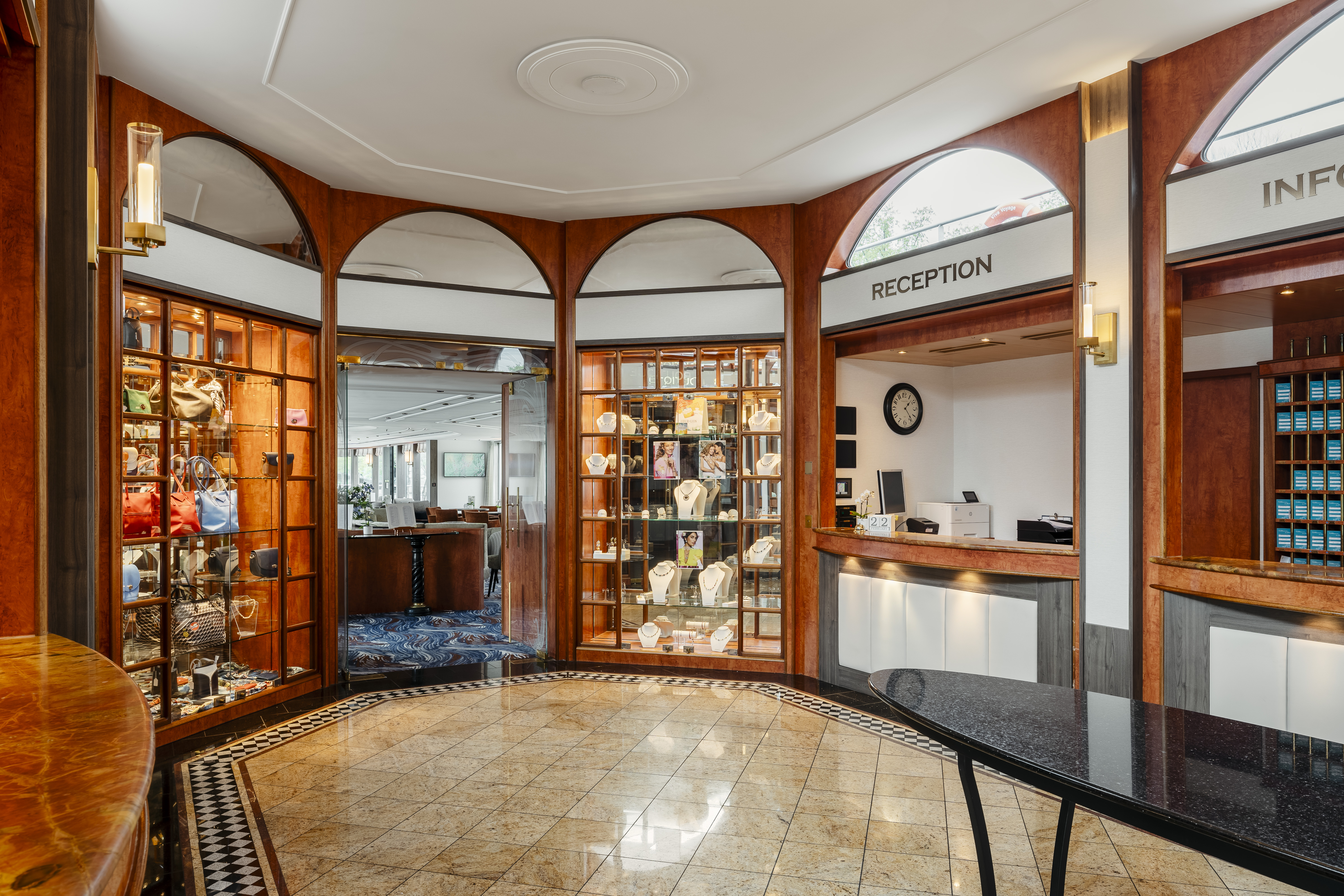 The lobby