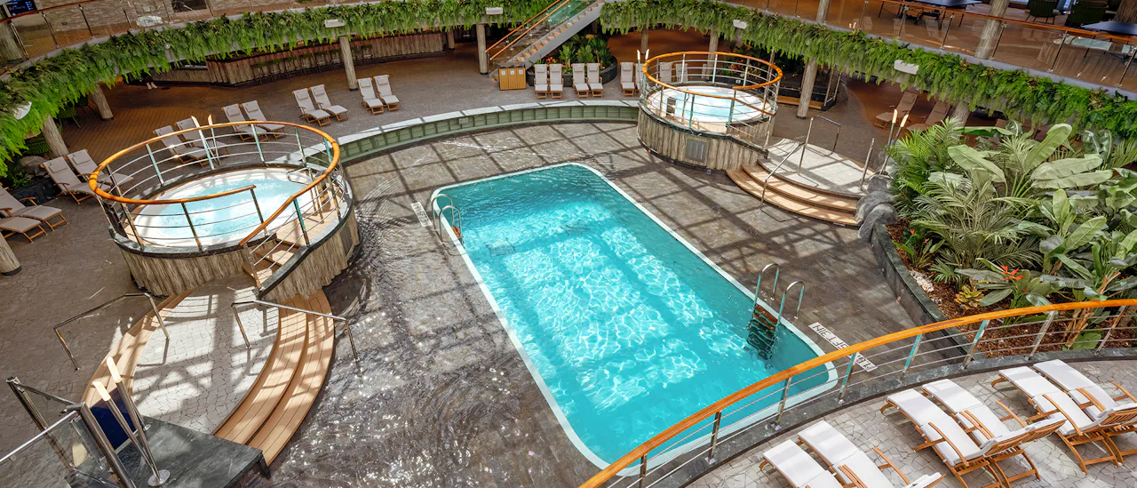 Djungelpoolen som även kan bli inomhuspool
