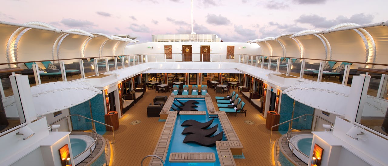 The Haven - en privat area för svitgäster