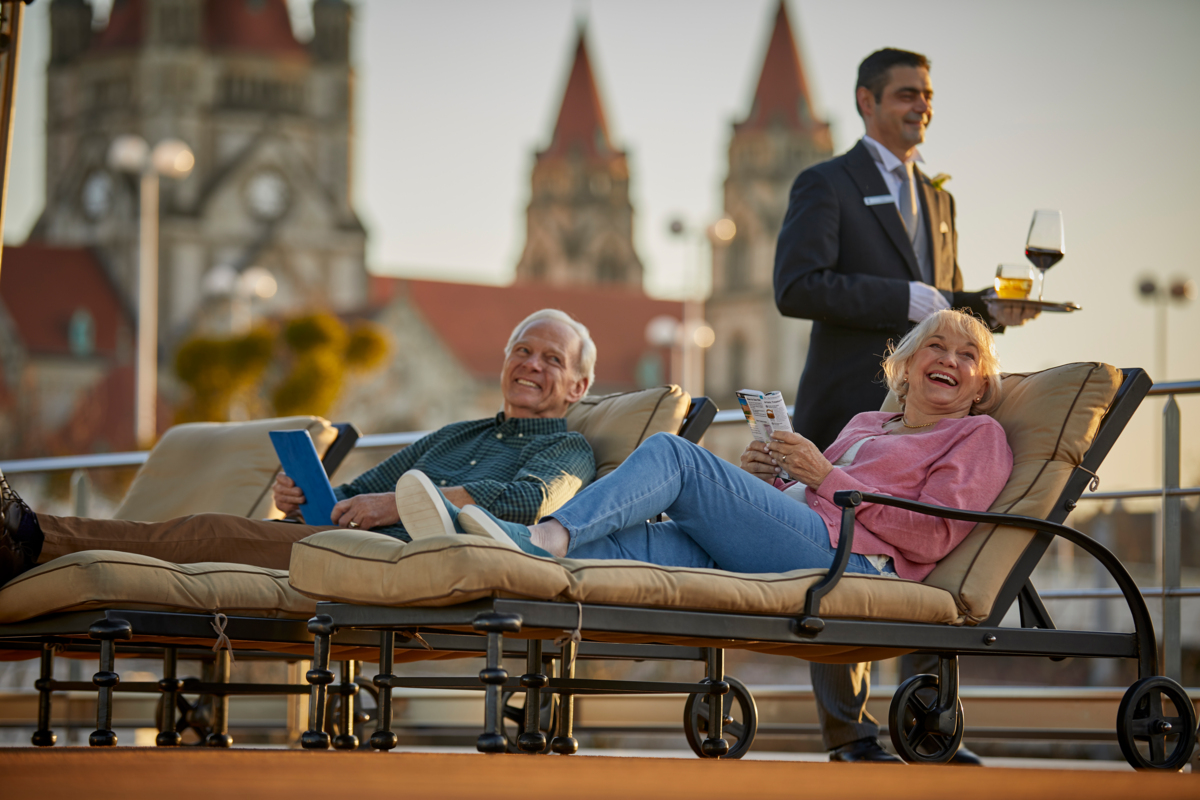 Sun deck lifestyle