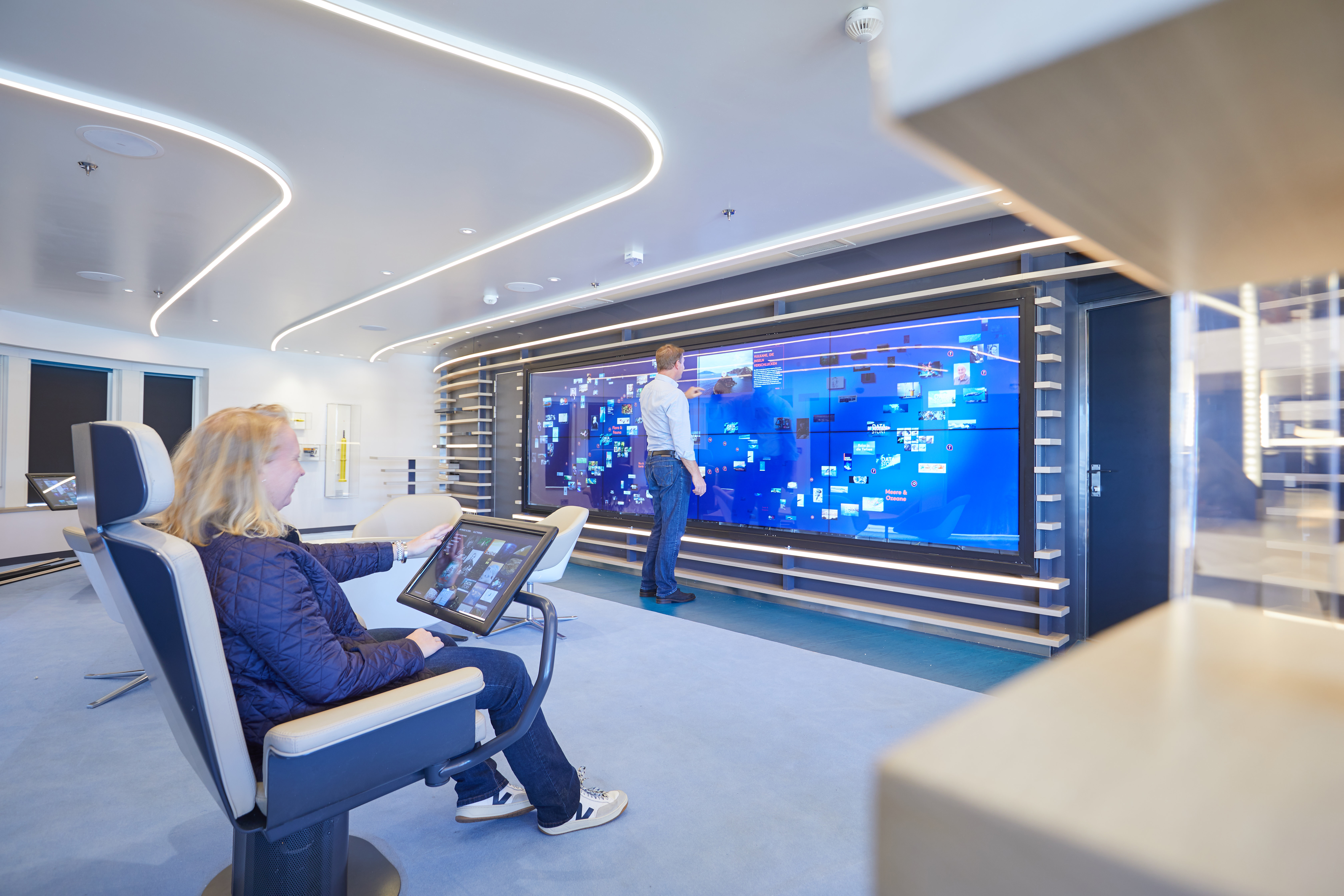 The high-tech Ocean Academy is a perfect spot to learn about the places you'll visit