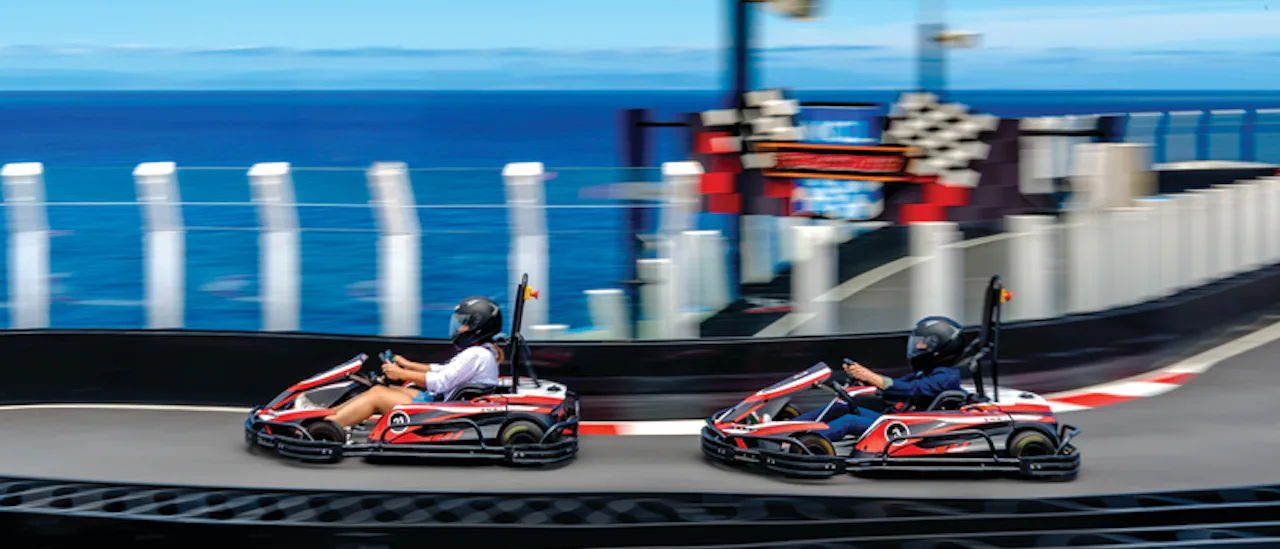 Ta en hisnande go-cart-tur