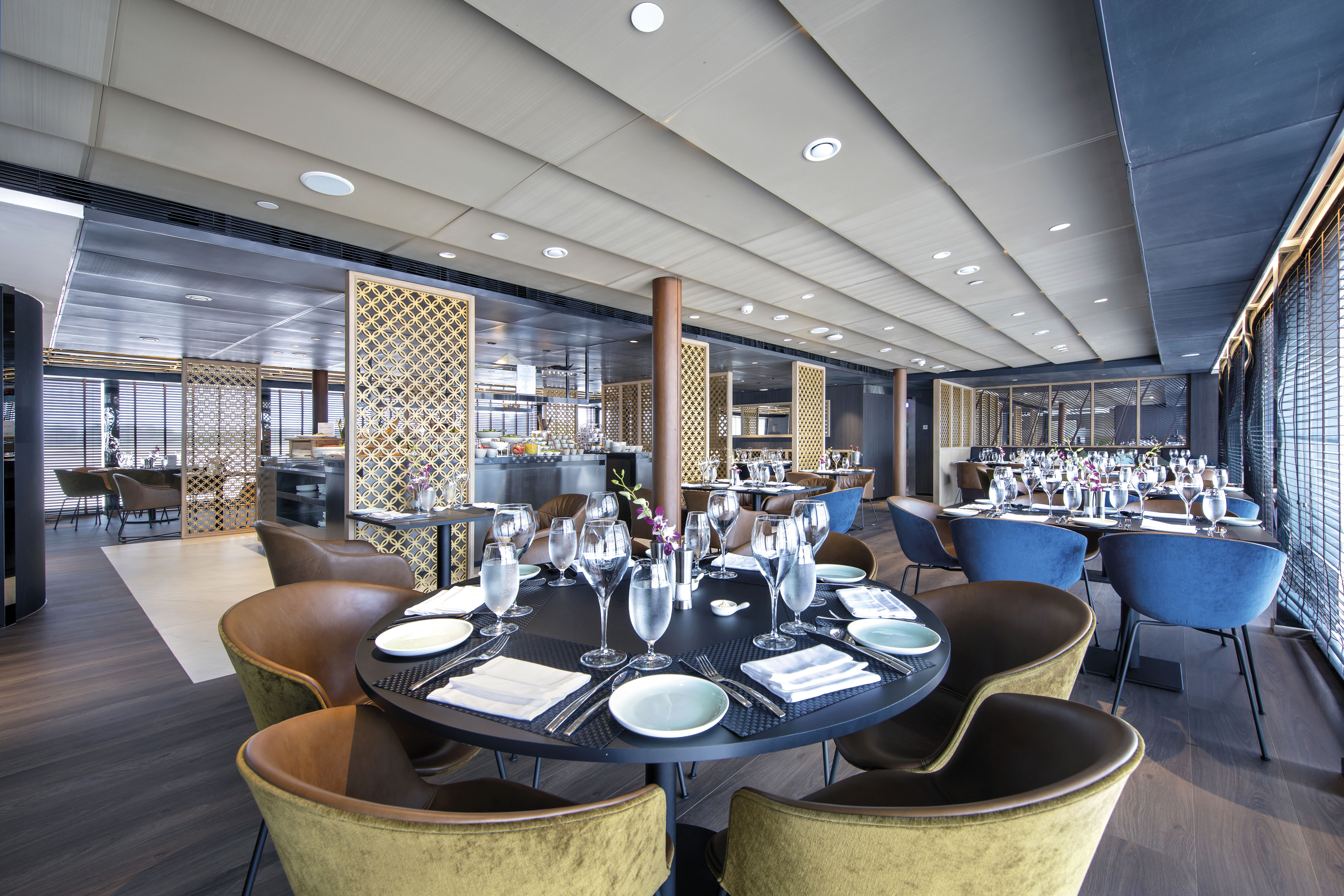 Reflections Restaurant är perfekt stället för avkopplande middagar och umgänge