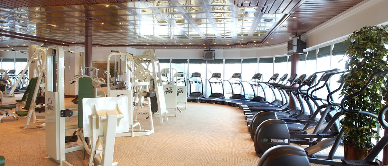 Träna med havsutsikt