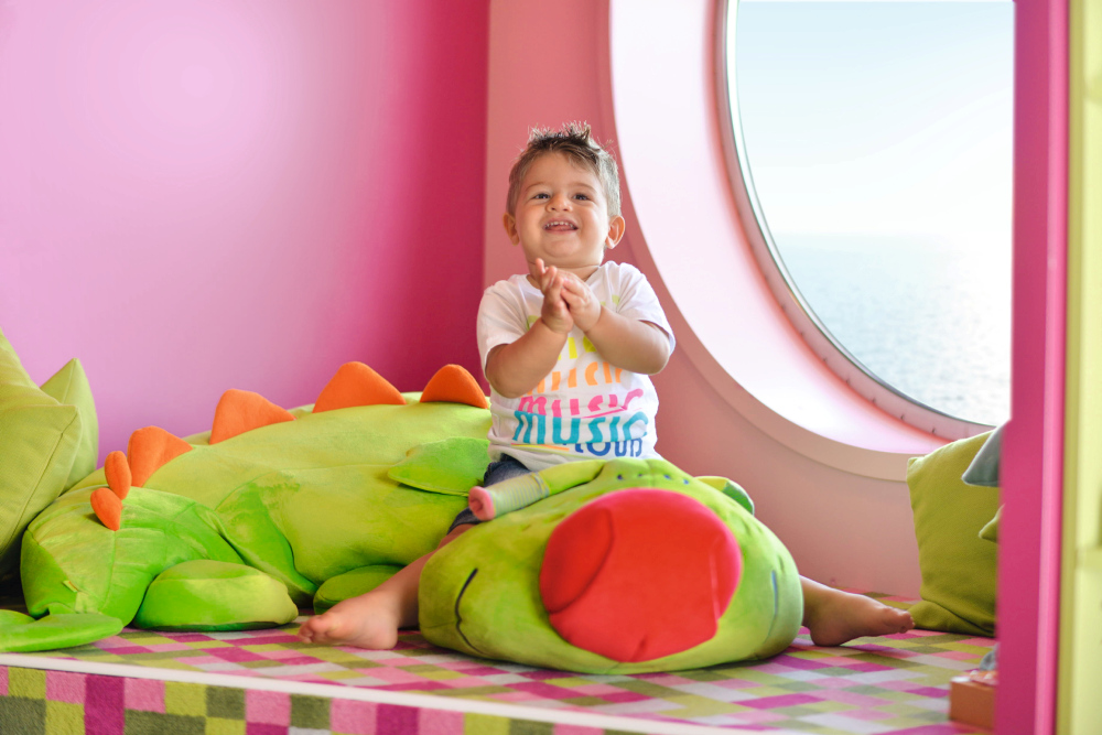 In the Baby room, adults and the youngest guests will find a very special place to play and be together