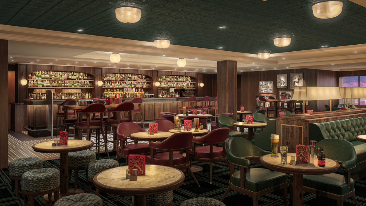 The Golden Lion Pub - a klassisk brittisk pub!