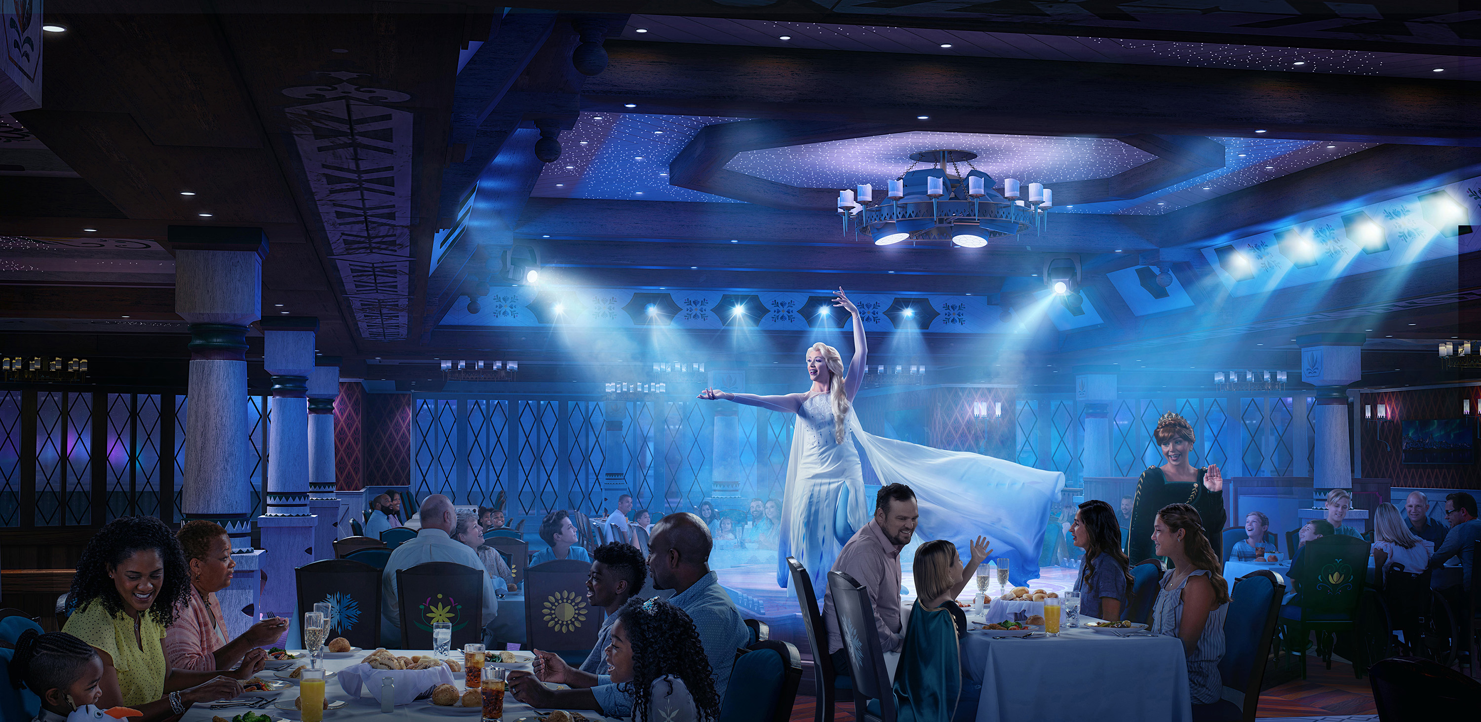 Ät middag i det magiska kungariket Arendelle
