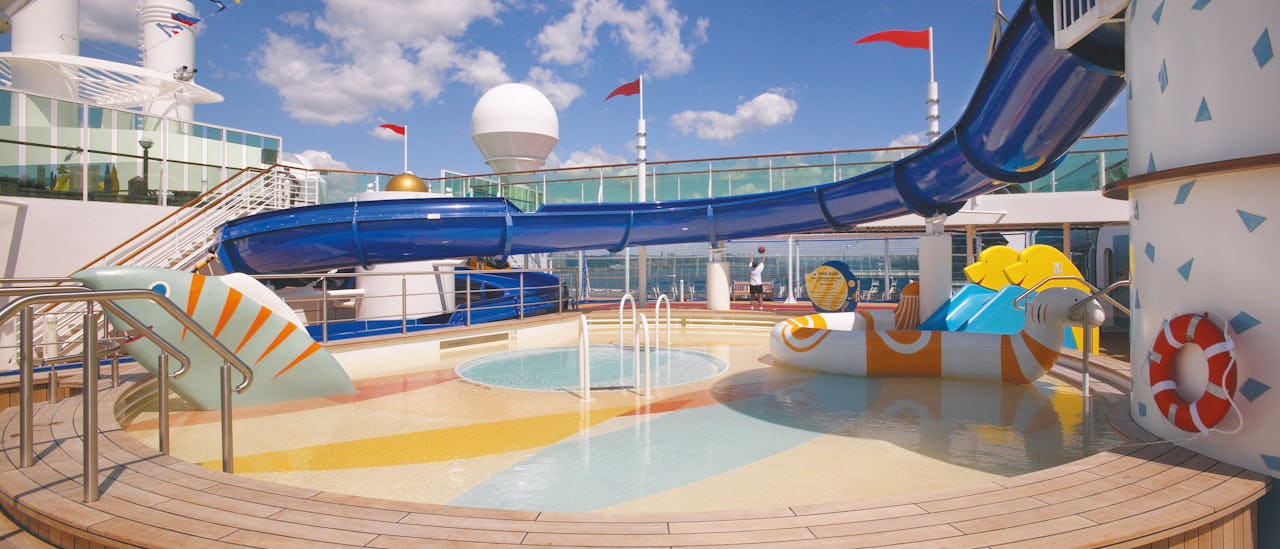 Vattenområdet för barn