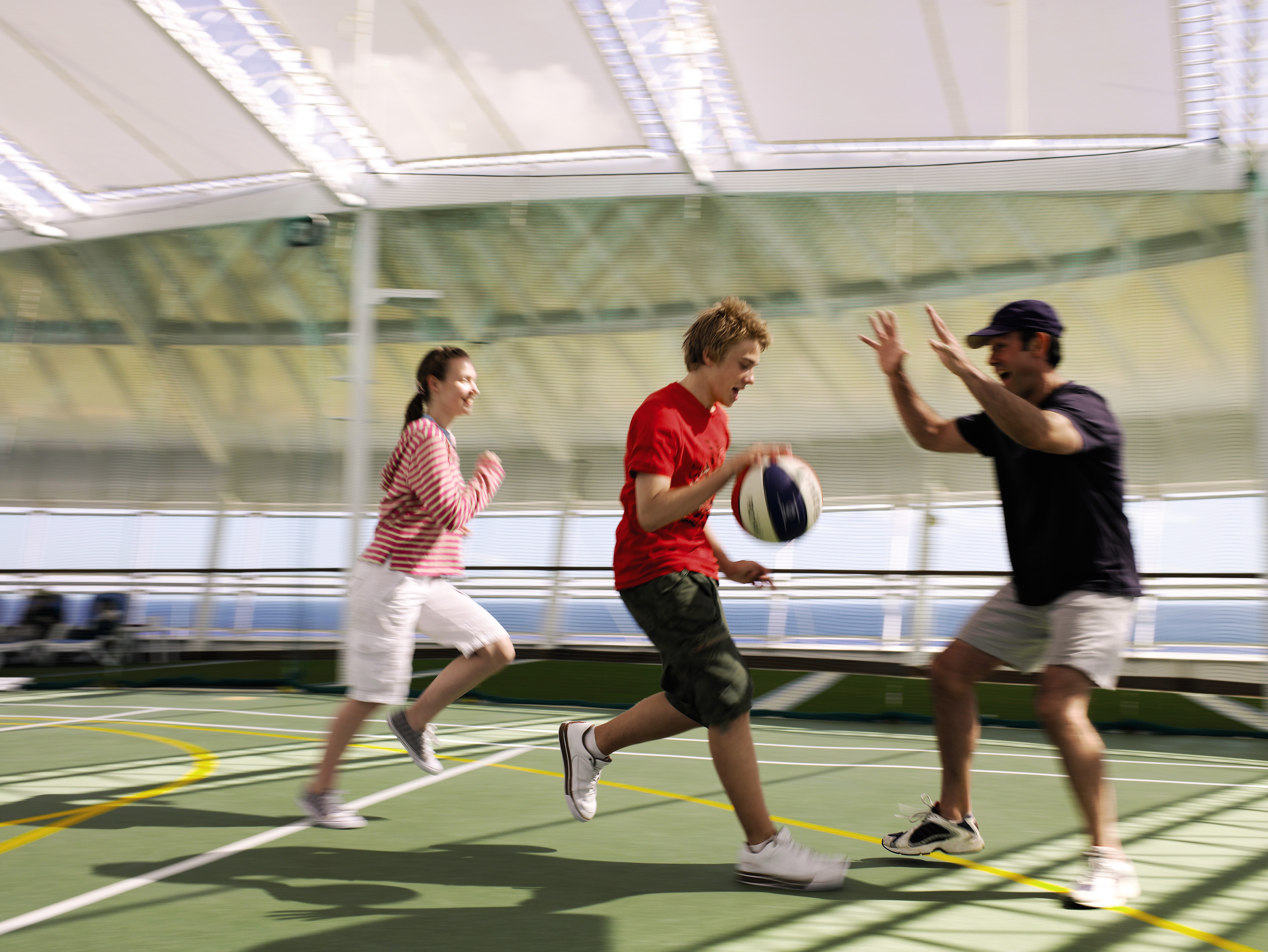 Arbeta upp pulsen på basketplanen
