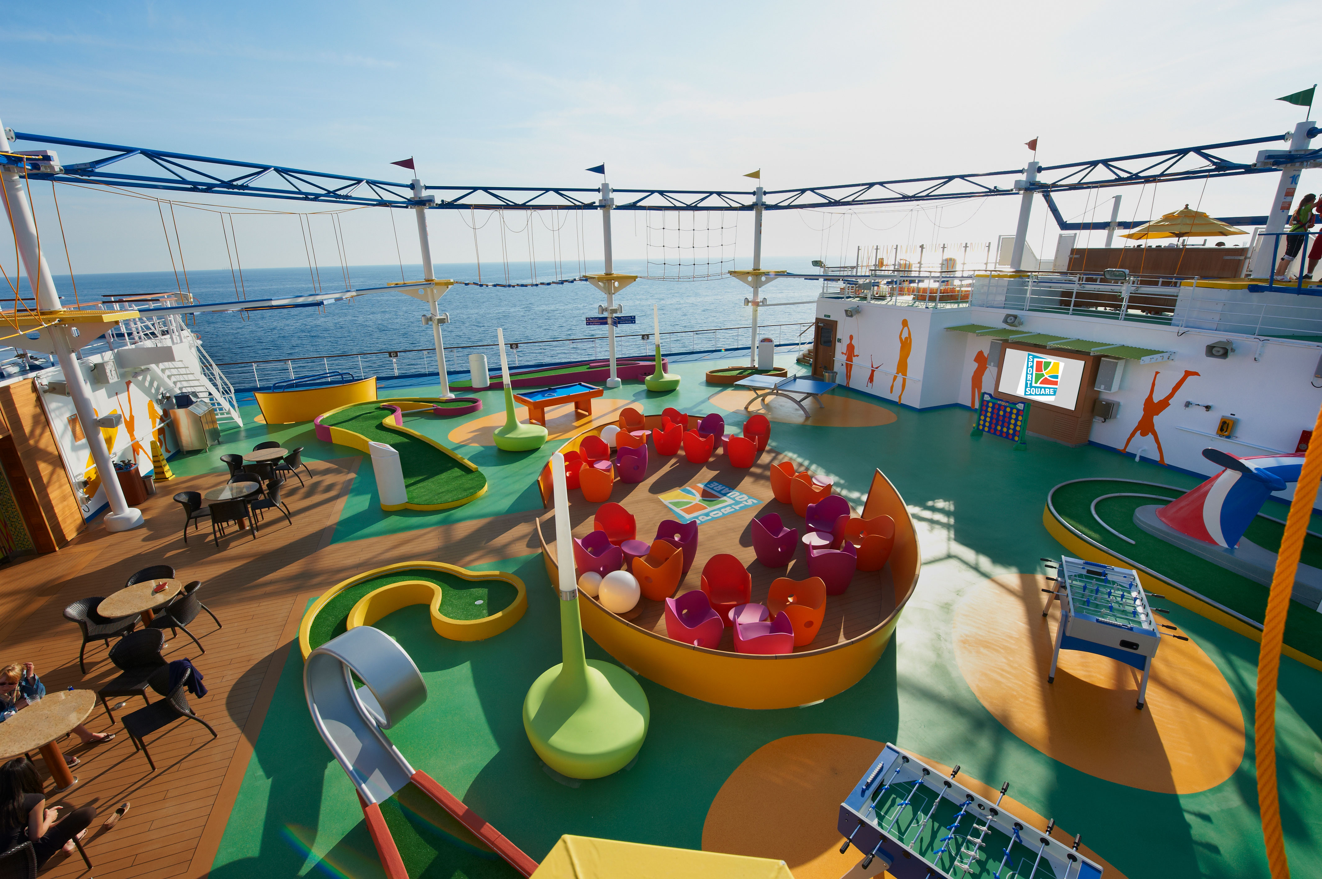 Sport- och aktivitetsdäcket