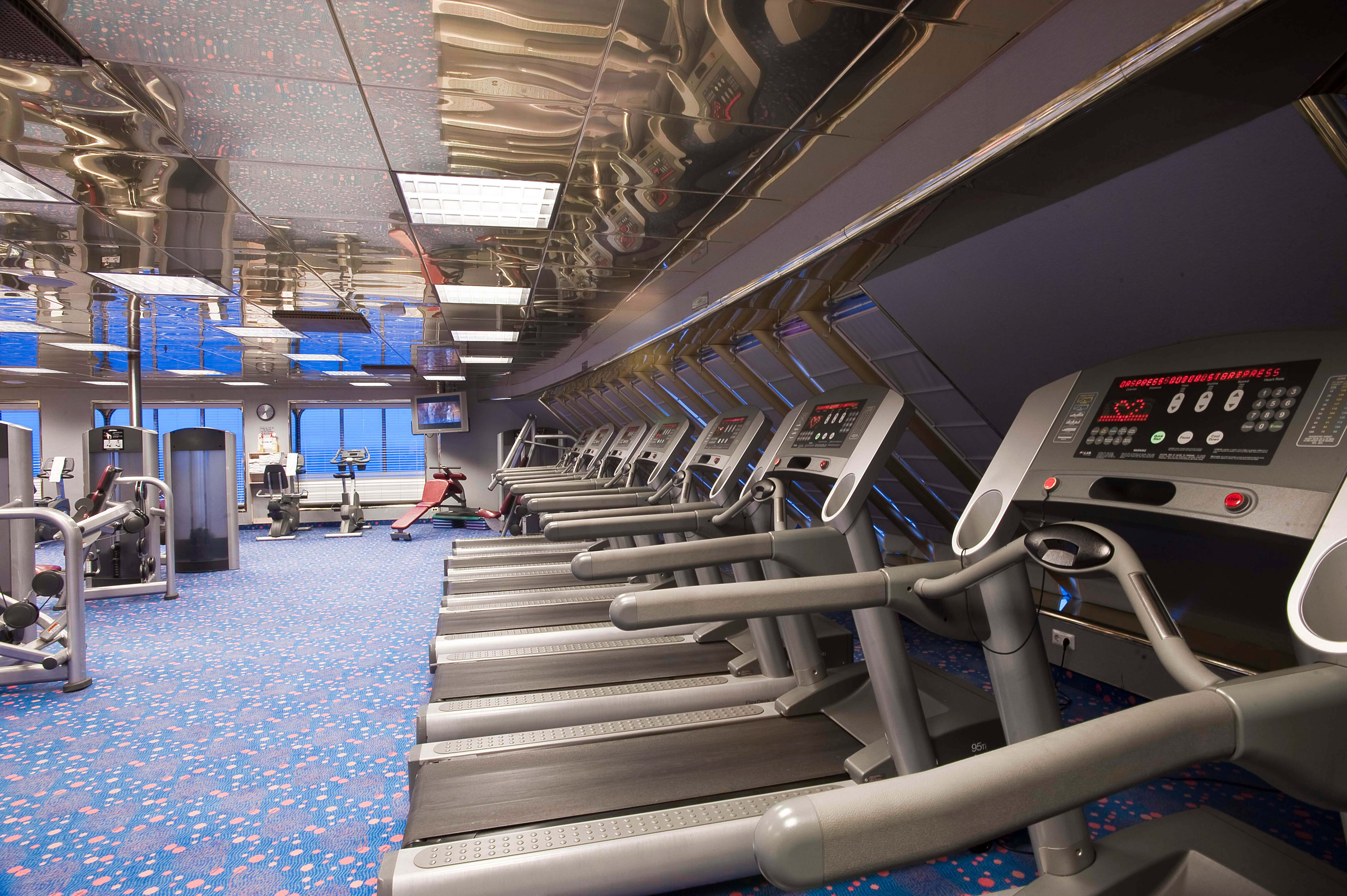 Träna med havs utsikt