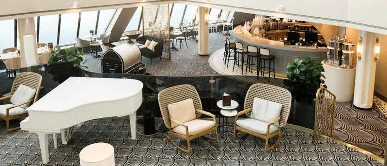 I café-loungen skämmer baristan bort dig med specialgjorda kaffedrycker hela dagen