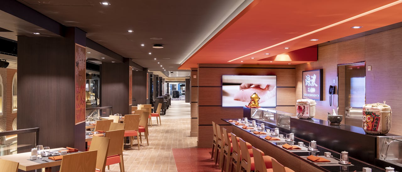 Sushi- och teppanyaki-restaurangen Kaito