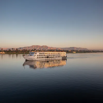 Bilden visar fartyget S.S. Sphinx från Uniworld River Cruises