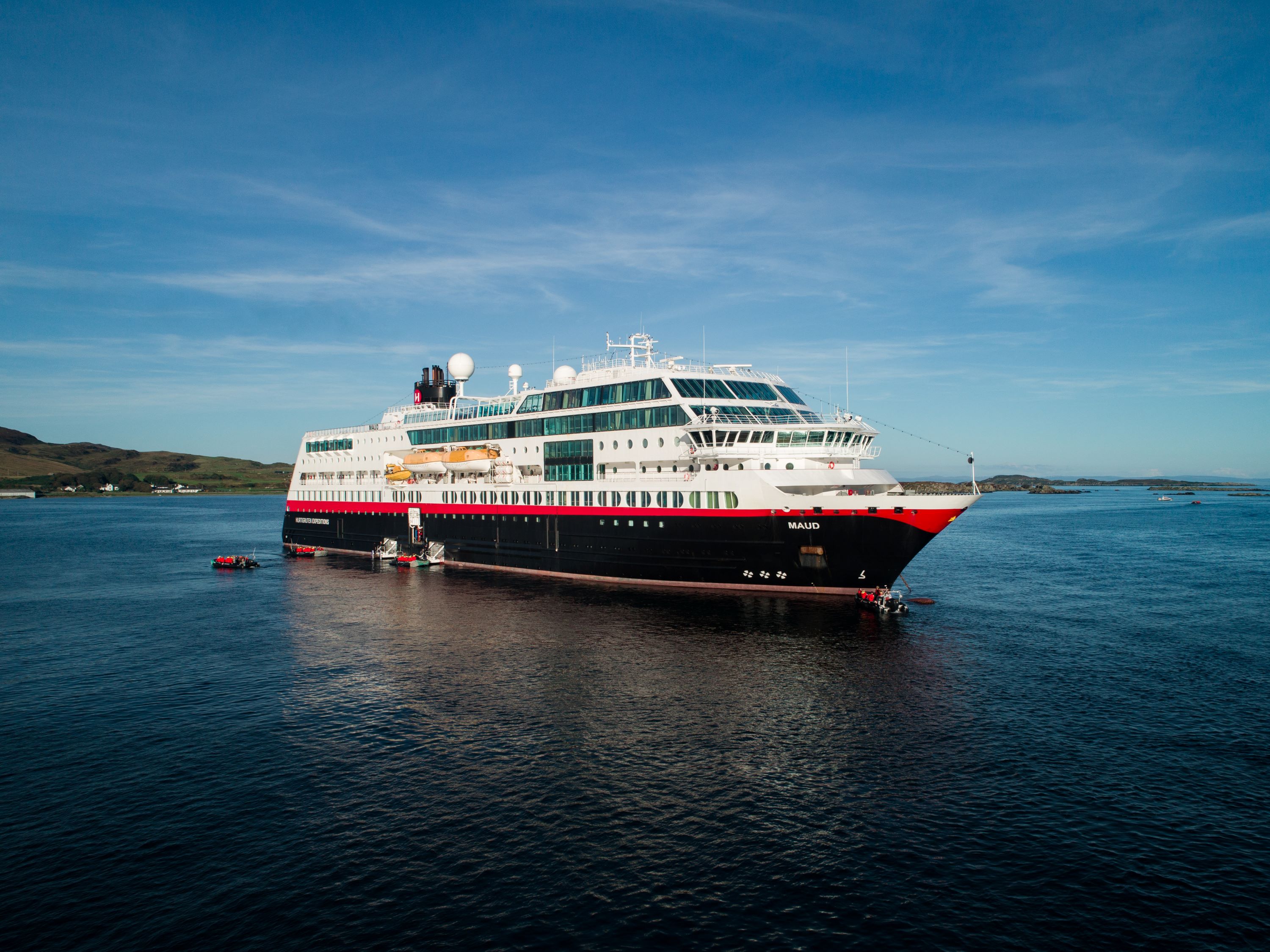 Nuvarande position för MS Spitsbergen