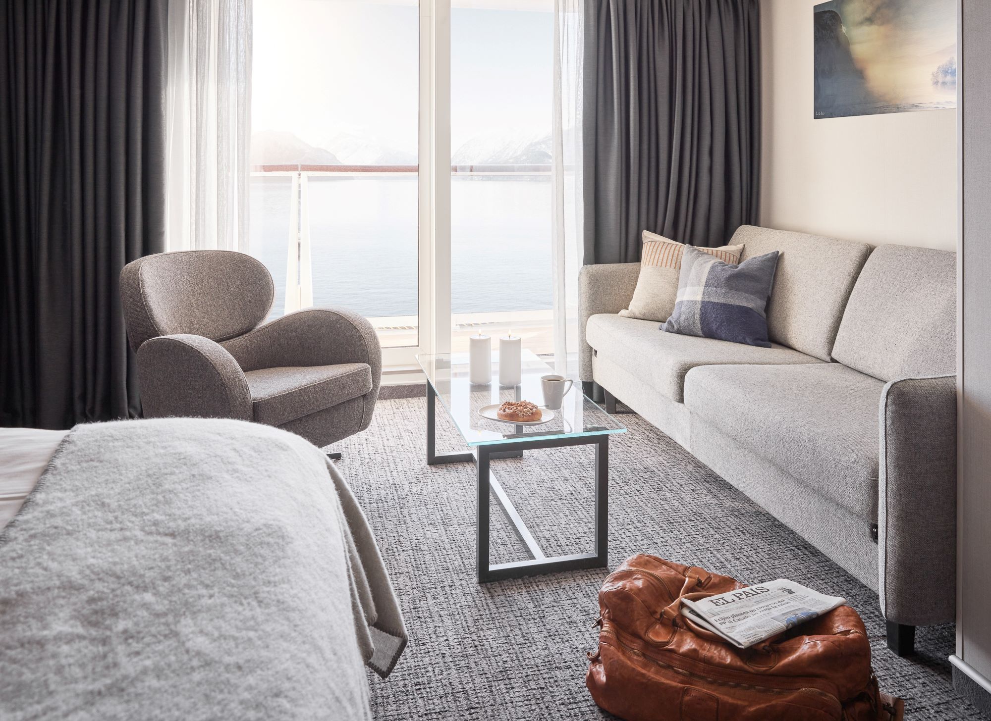 Bekväma stora hytter