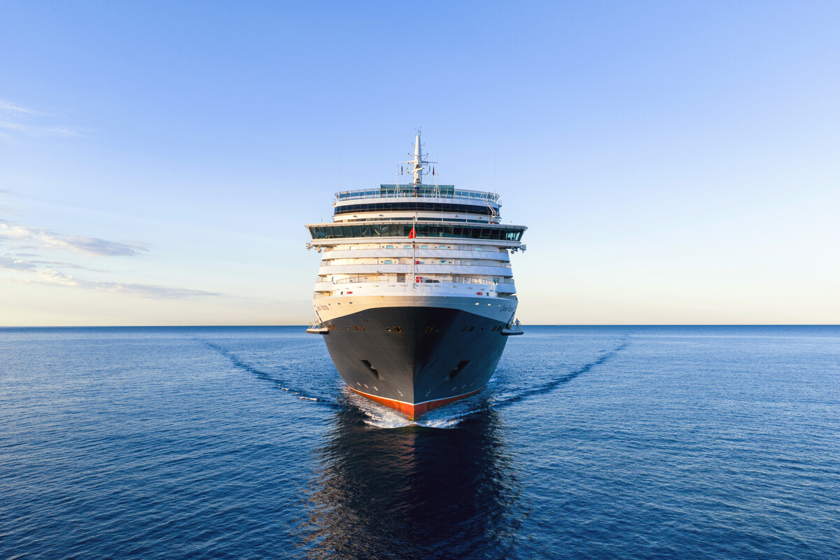 Bilden visar fartyget Queen Victoria
