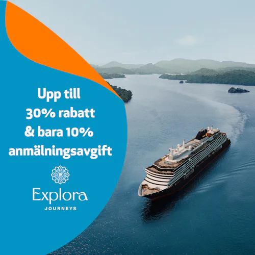 Upp till 30% rabatt och bara 10% anmälningsavgift